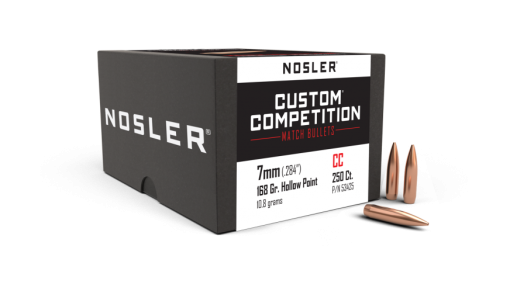 53425 custom comp 7mm 168gr 250ct bullet box high rez 1